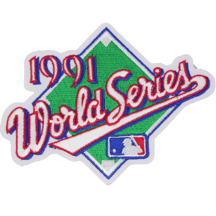 1991 MLB World Series Logo Jersey Patch