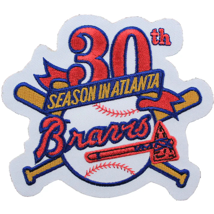 1995 Atlanta Braves 30th Anniversary Patch