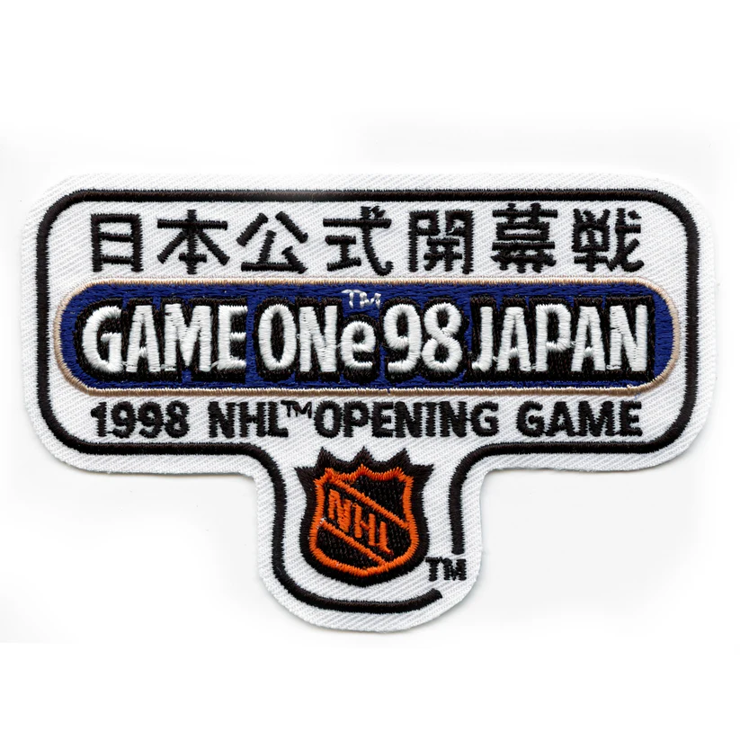 1998 NHL Game One In Japan Patch
