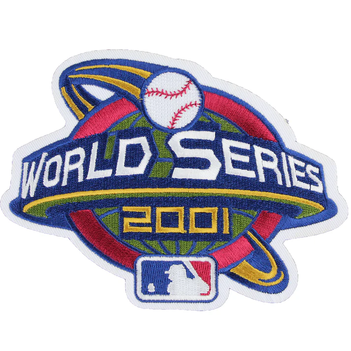 2001 MLB World Series Jersey Patch