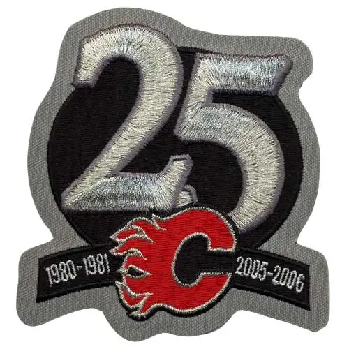 2006 Calgary Flames 25th Anniversary Patch