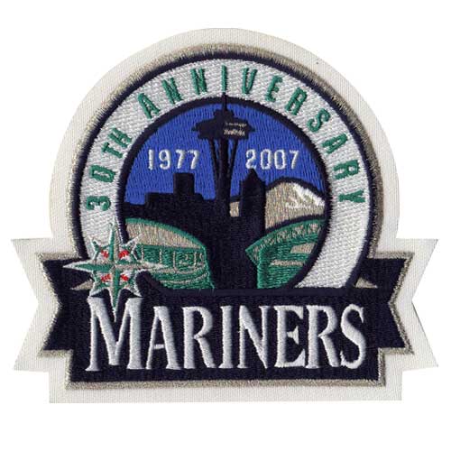 2007 Seattle Mariners 30th Anniversary Patch