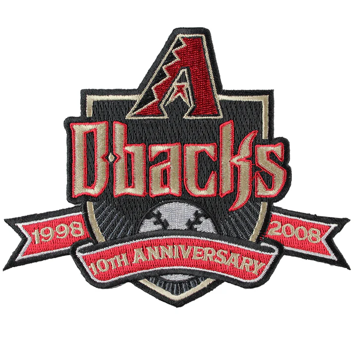 2008 10th Anniversary Patch Black Border