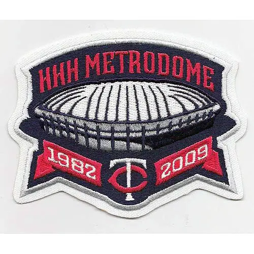 2009 Minnesota Twins HHH Metrodome Patch