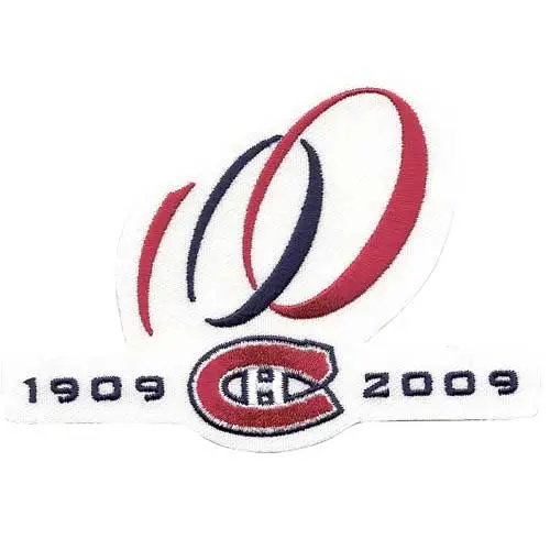 2009 Montreal Canadiens 100 Seasons Patch