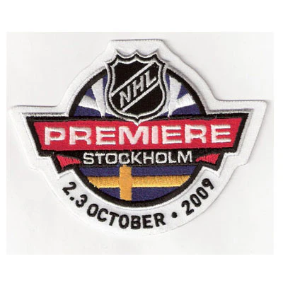 2009 NHL Premiere Game Stockholm Patch