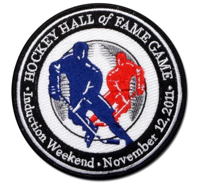 2011 Hockey Hall OF Fame Game Logo Patch