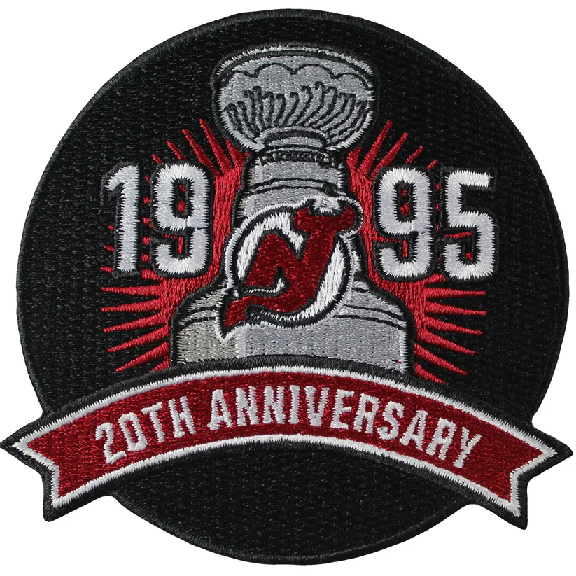 2015 New Jersey Devils 20th Anniversary Patch