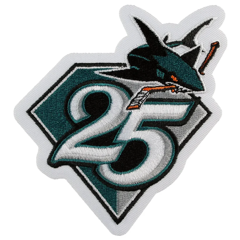 2015 San Jose Sharks 25th Anniversary Patch