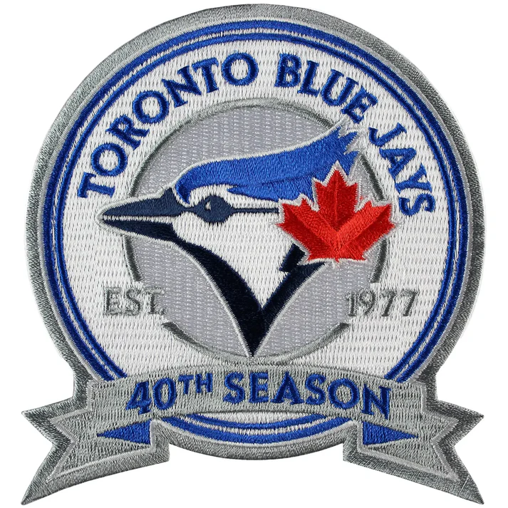 2016 Toronto Blue Jays 40th Season Patch