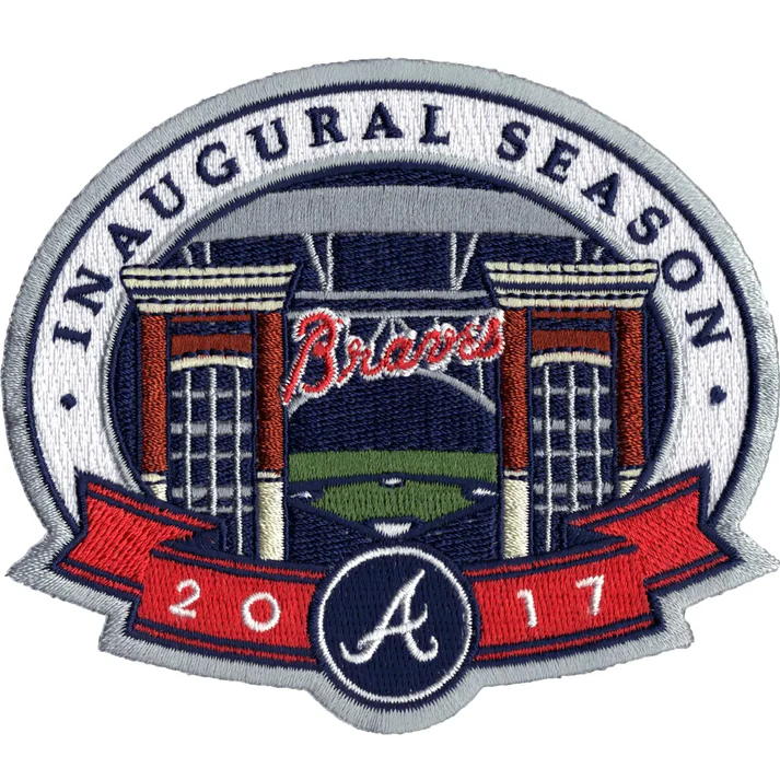2017 Atlanta Braves Inaugural Season Patch