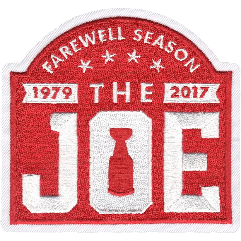 2017 Detroit Red Wings The Joe Jersey Patch