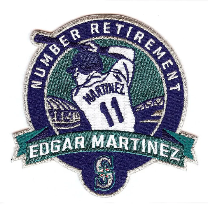 2017 Edgar Martinez Number Retirement Patch