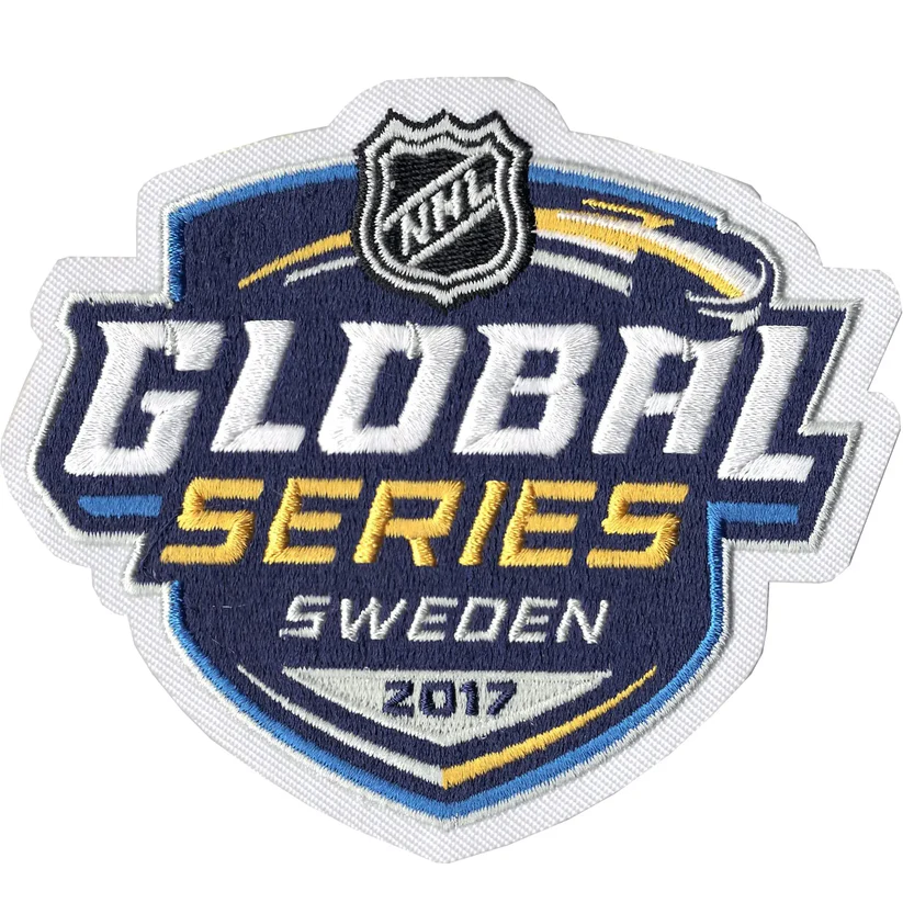 2017 NHL Global Series Sweden Jersey Patch