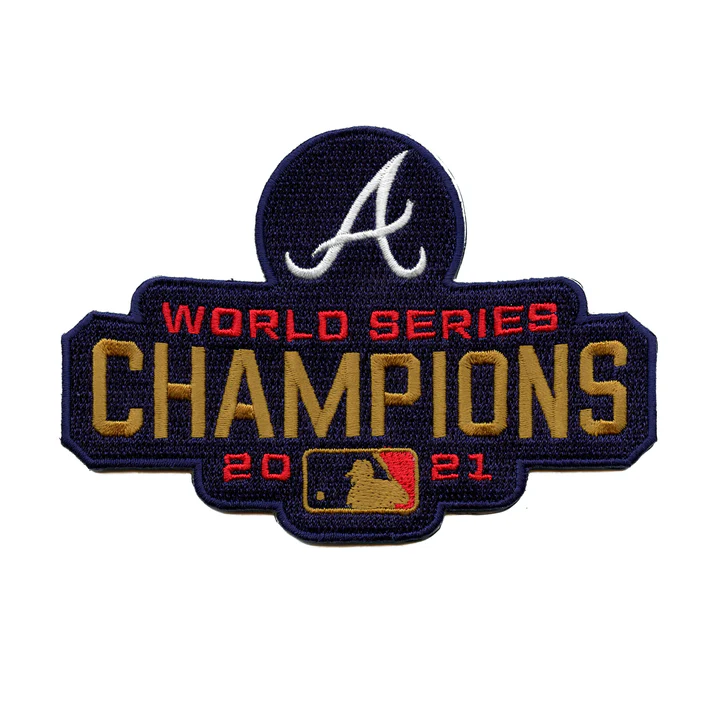2021 World Series Champions Gold Patch