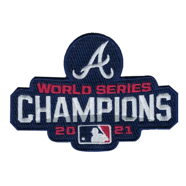 2021 World Series Champions Patch Atlanta