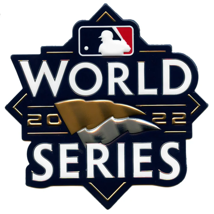 2022 MLB World Series On-Field TPU Patch