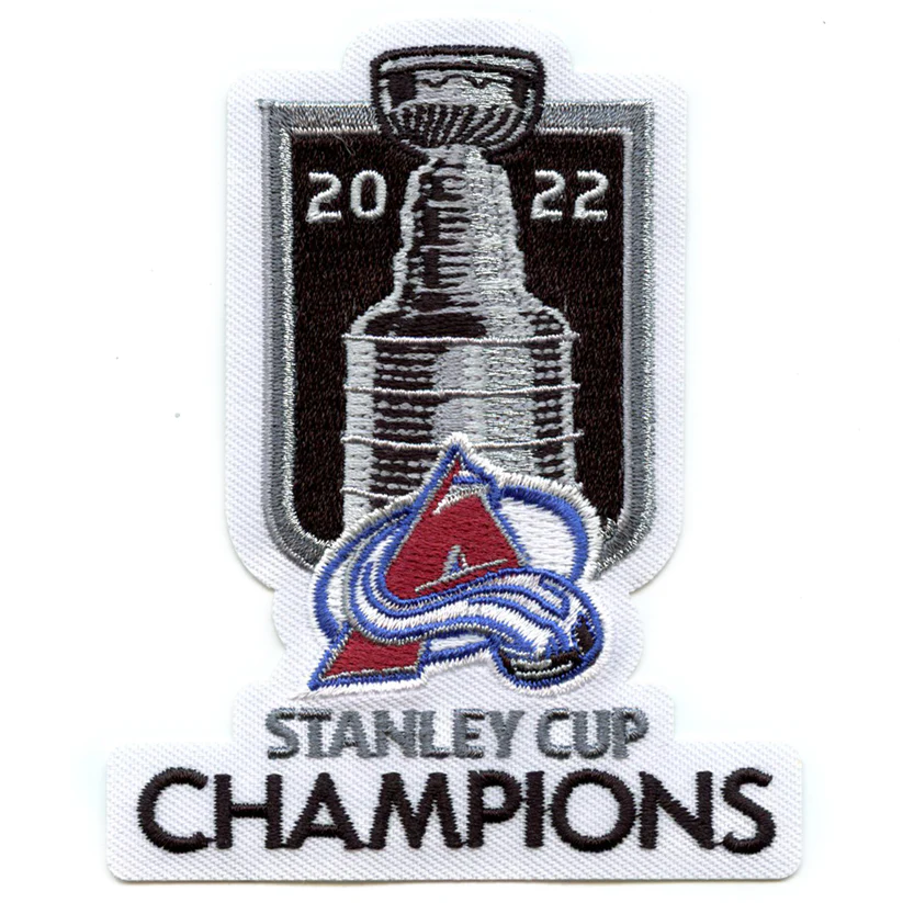 2022 Stanley Cup Champions Colorado Avalanche Patch