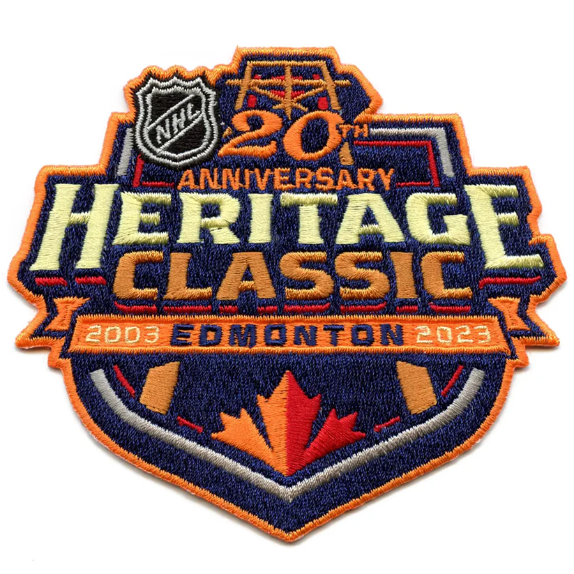 2023 NHL Heritage Classic Patch