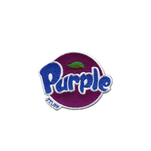 Purple Stuff Patch Soda Parody Patch