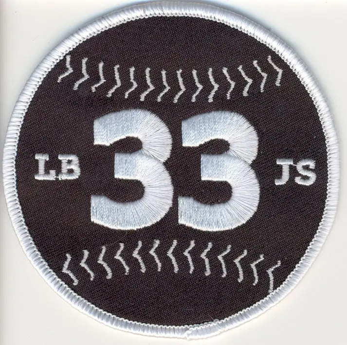 33 Atlanta Braves Memorial Patch 2007