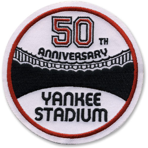 50th Anniversary Yankee Stadium Patch