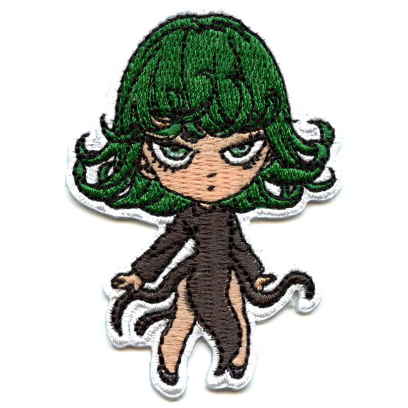 One Punch Man Tornado Embroidered Patch