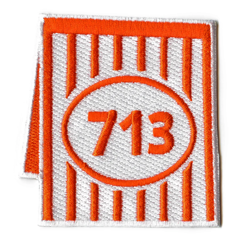 713 Table Tent Embroidered Patch