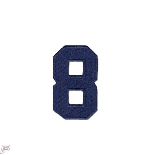 8 Memorial Jersey Sleeve Patch