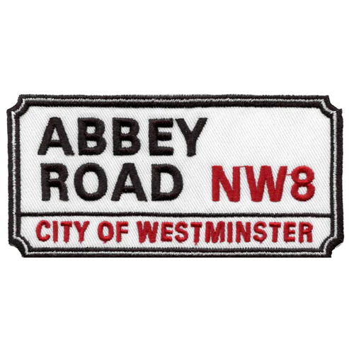 Abbey Road Street English Rock Band Patch