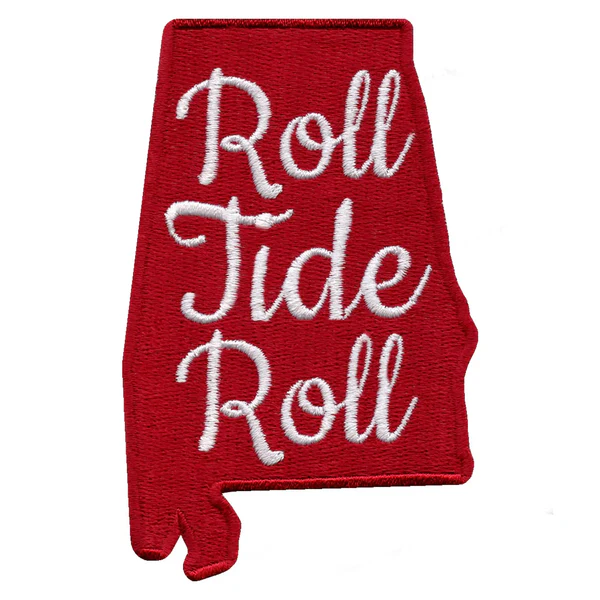 Alabama State Roll Tide Roll Patch
