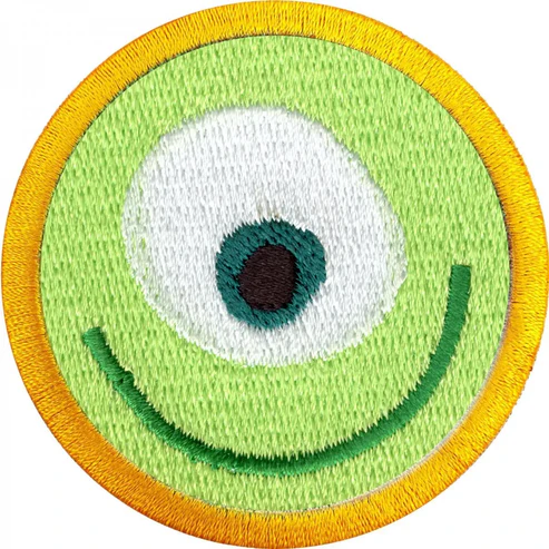 Alien Merit Badge Embroidered Patch