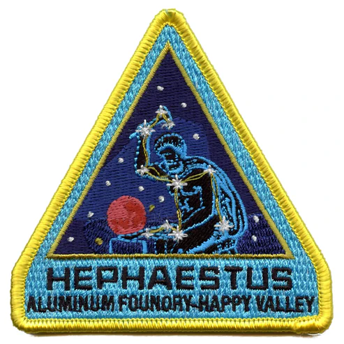 Aluminum Founory Happy Valley Patch