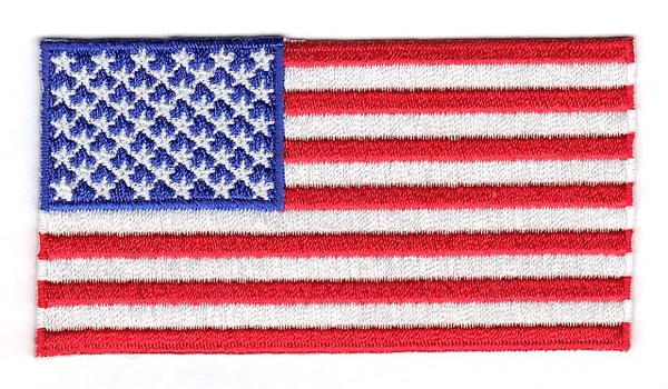 America Country Flag Patch Embroidered