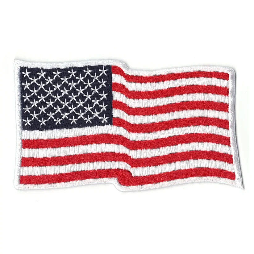 American Country Flag Iron On Patch