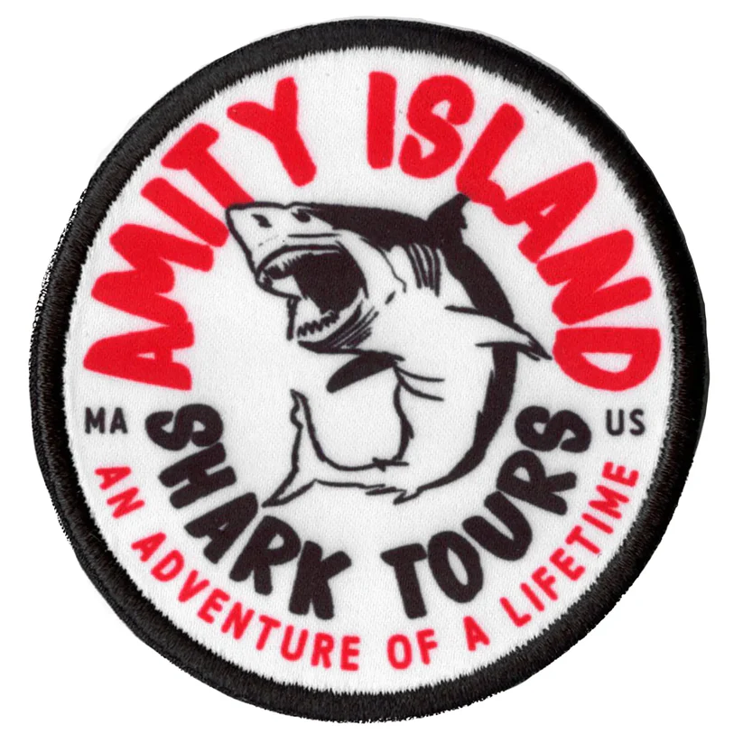 Shark Tours Patch Lifetime Iron On