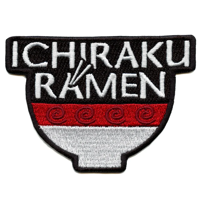 Anime Ichiraku Ramen Noodles Bowl Patch