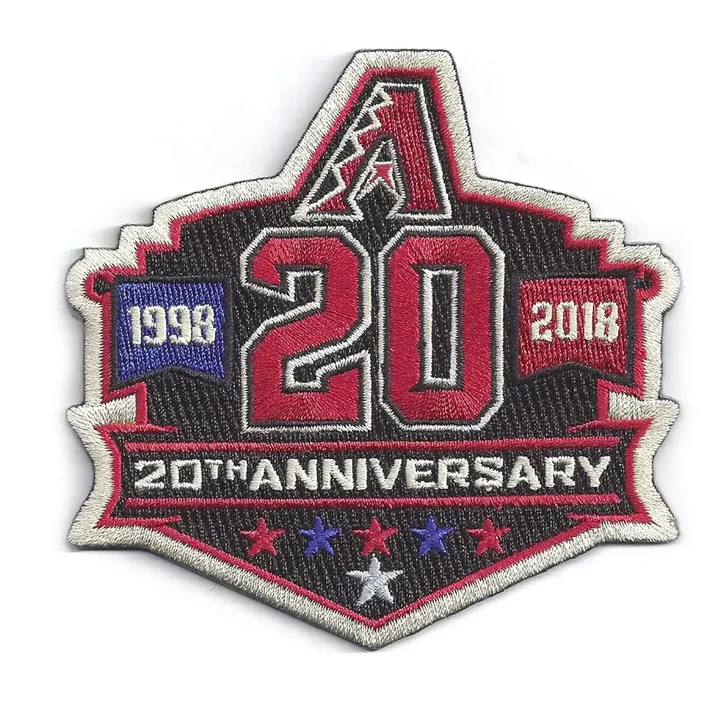 Arizona Diamondbacks 20th Anniversary Patch