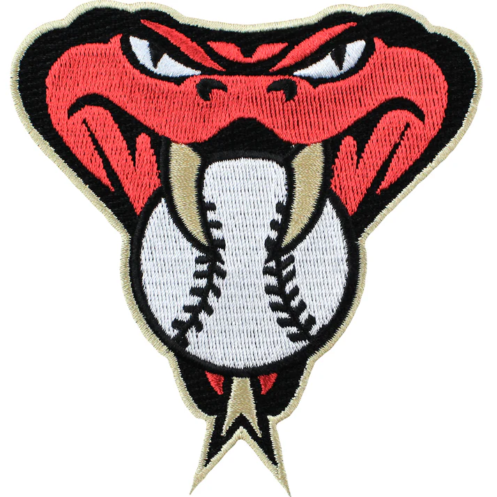 Arizona Diamondbacks Snake Patch Tan Border