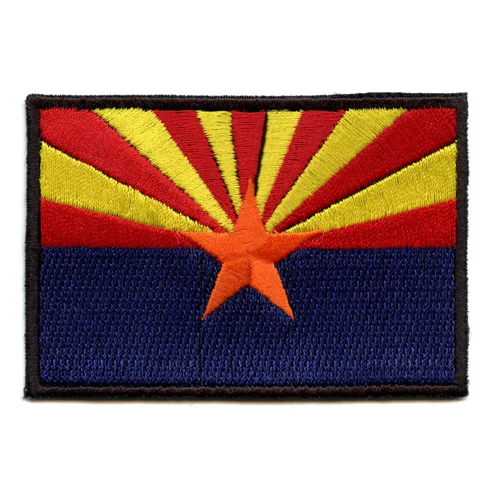 Arizona State Flag Embroidered Patch