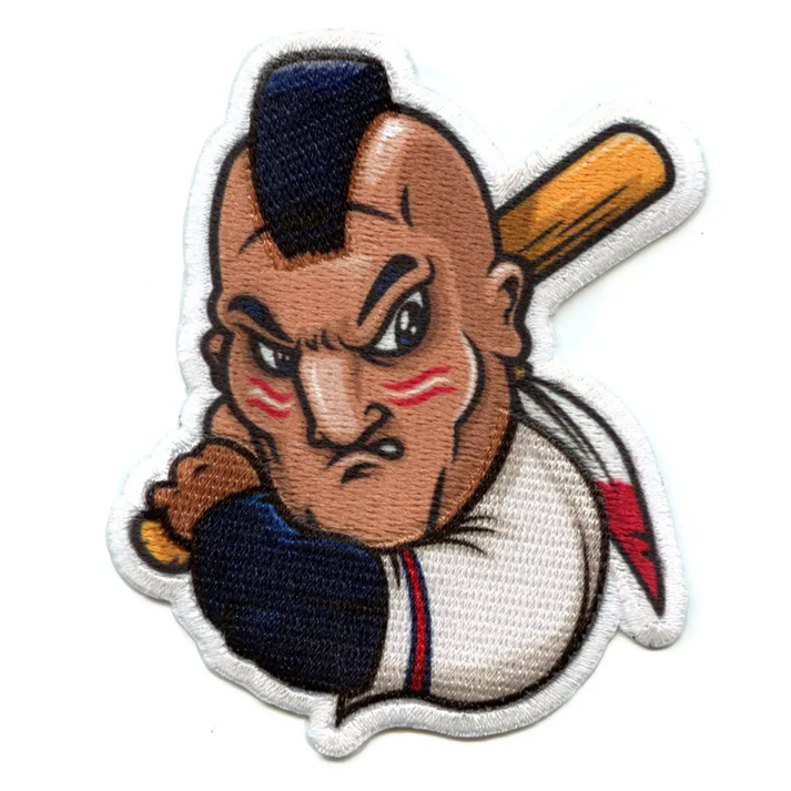Atlanta Baseball Mascot Photo Patch