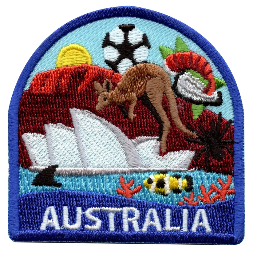 Australia Travel Patch Iron On