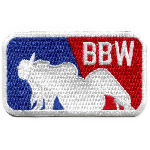 BBW Baseball Logo embroidered Patch