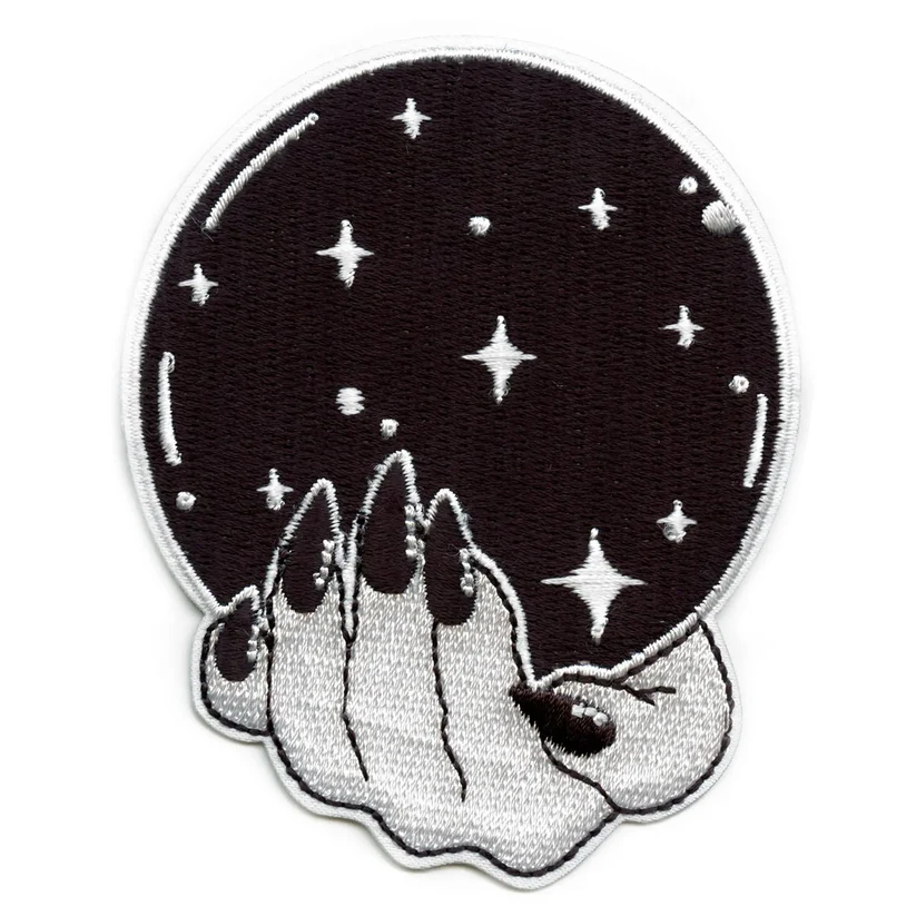 Ball Patch Dark Witch Iron On