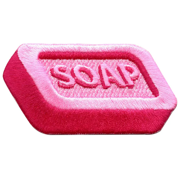 Bar Of Soap Embroidered Patch