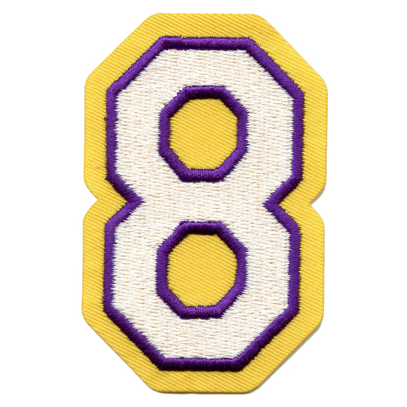 Basketball Jersey #8 Patch