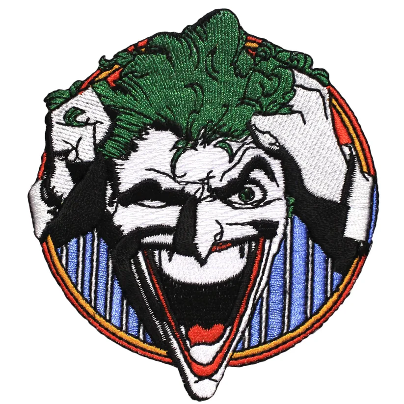 Batman Joker Embroidered iron on Patch