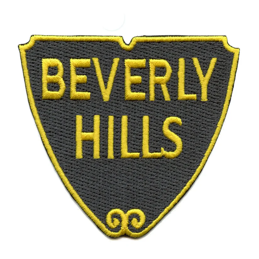 Beverly Hills Street Sign Travel Patch