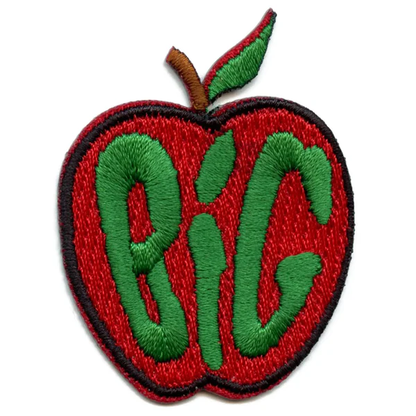 Big Apple Hat Embroidered Patch