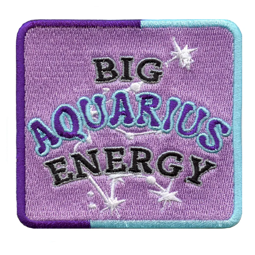 Big Aquarius Energy Constellation Patch